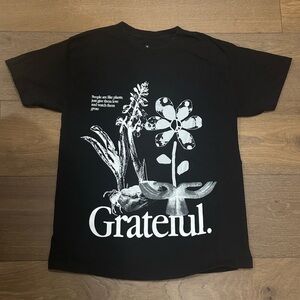 COPY - Grateful Shirt Plants Black Men’s Size Medium